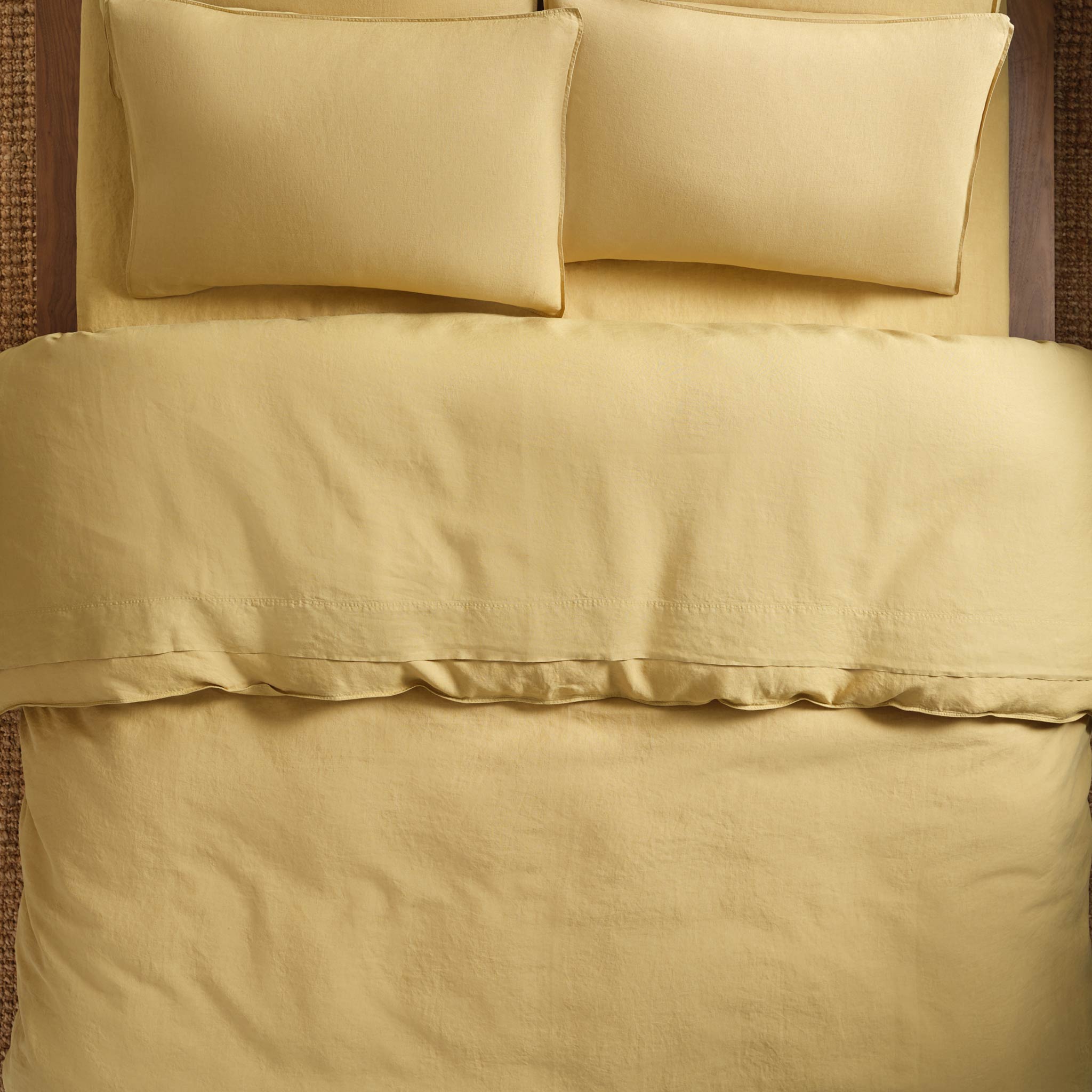 Washed European Linen Core Sheet Set P4