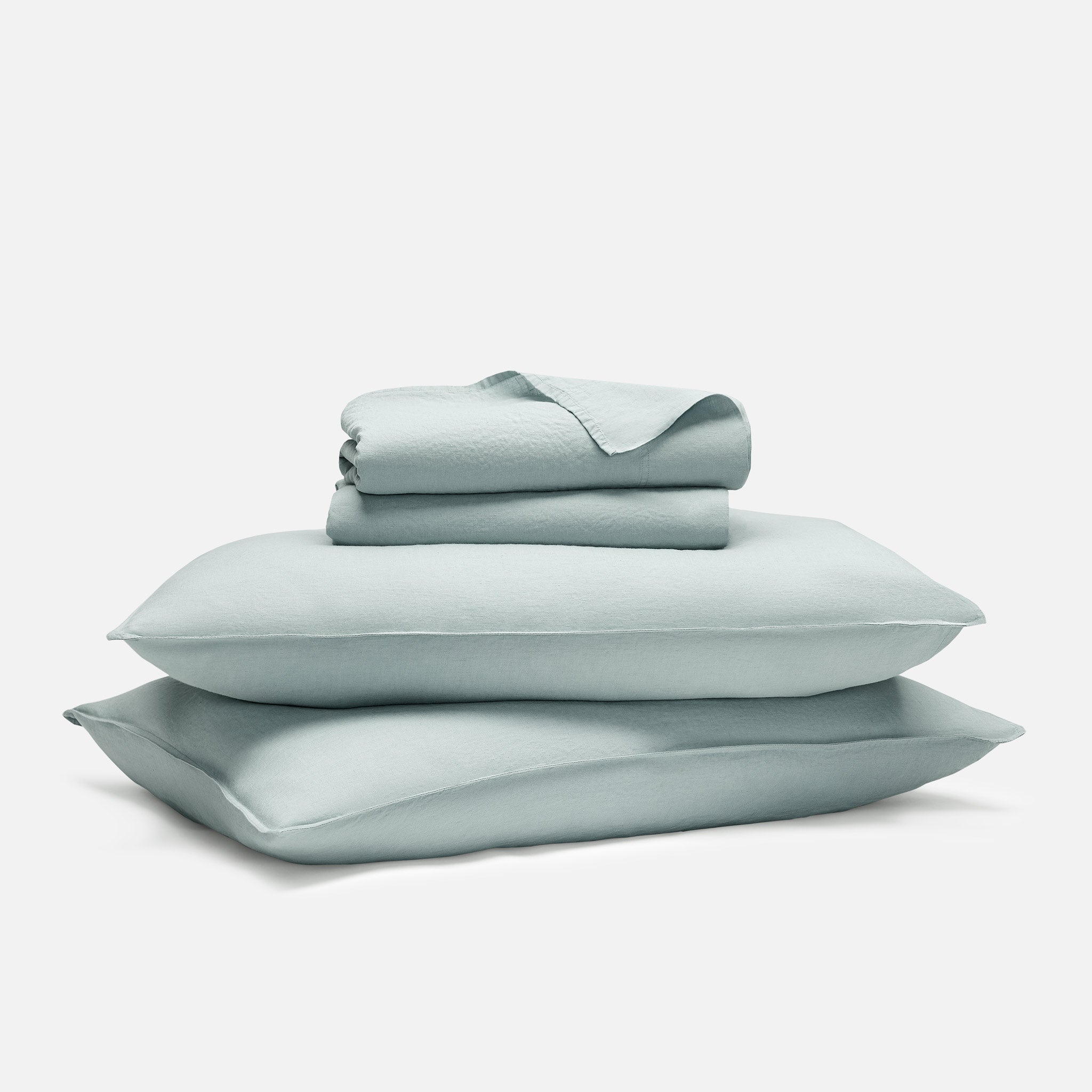 Washed European Linen Core Sheet Set P4