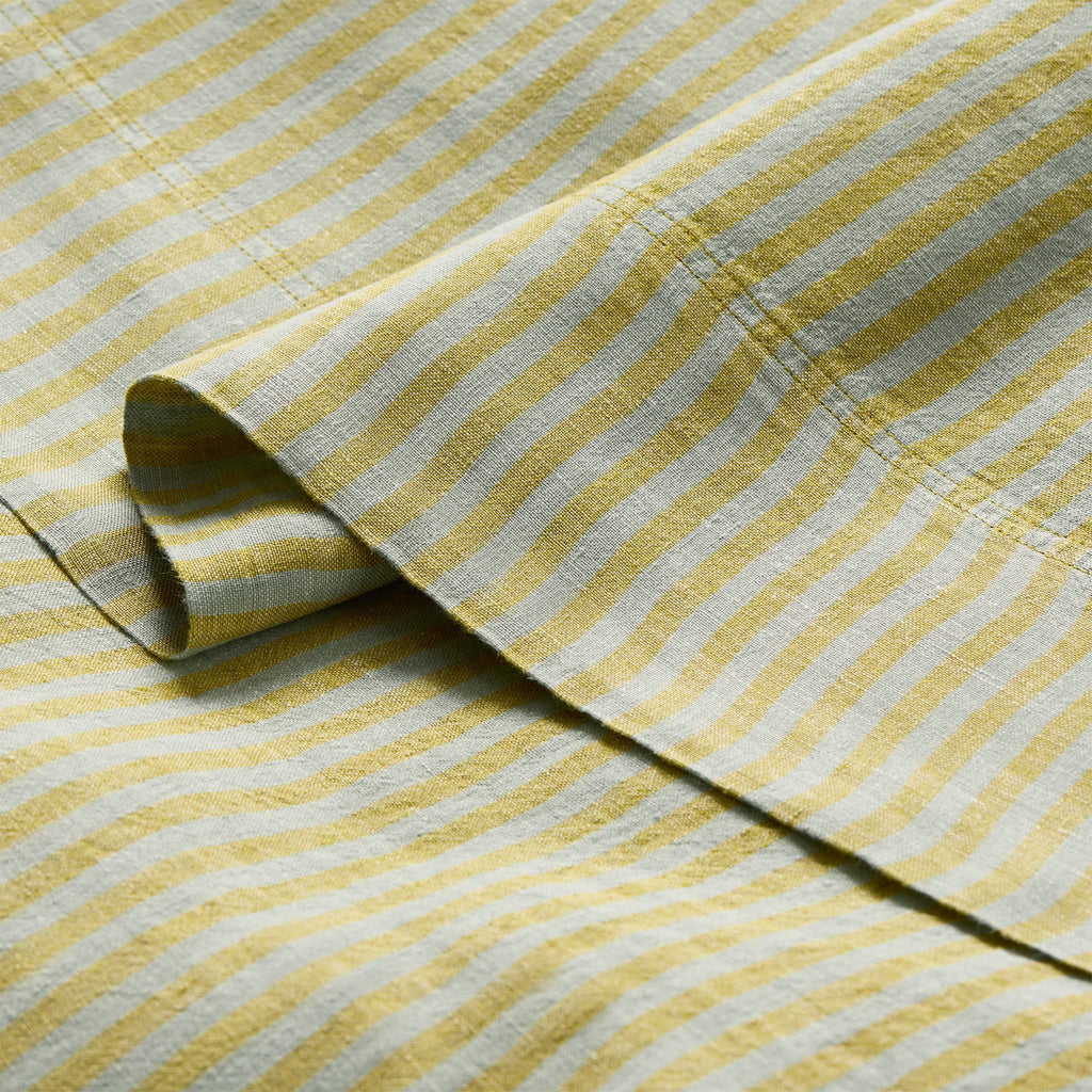 Washed European Linen Core Sheet Set P4