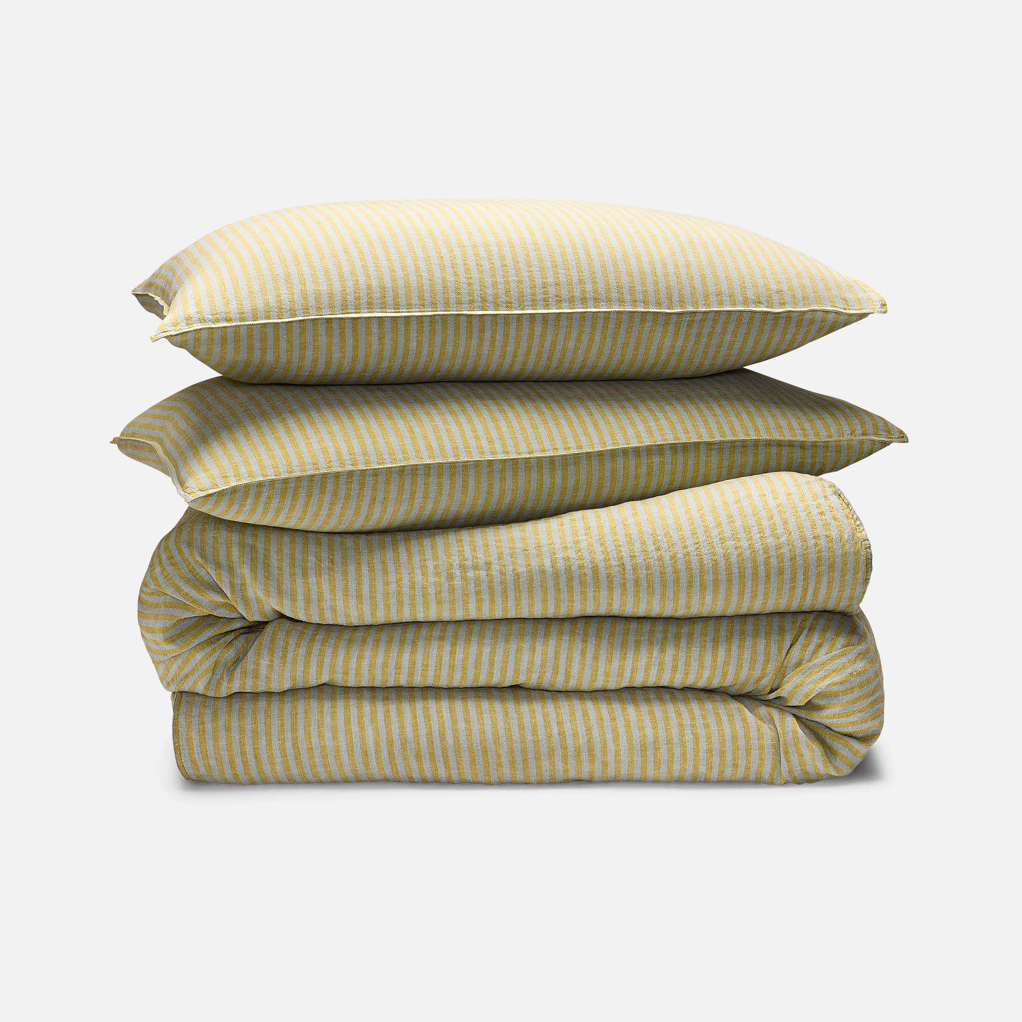 Washed European Linen Duvet Set Q0