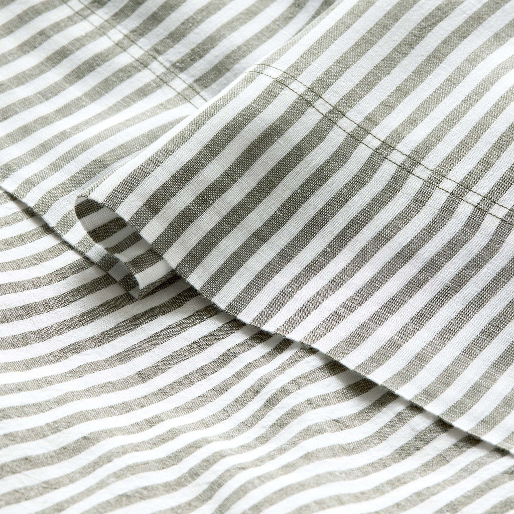 Washed European Linen Core Sheet Set P4
