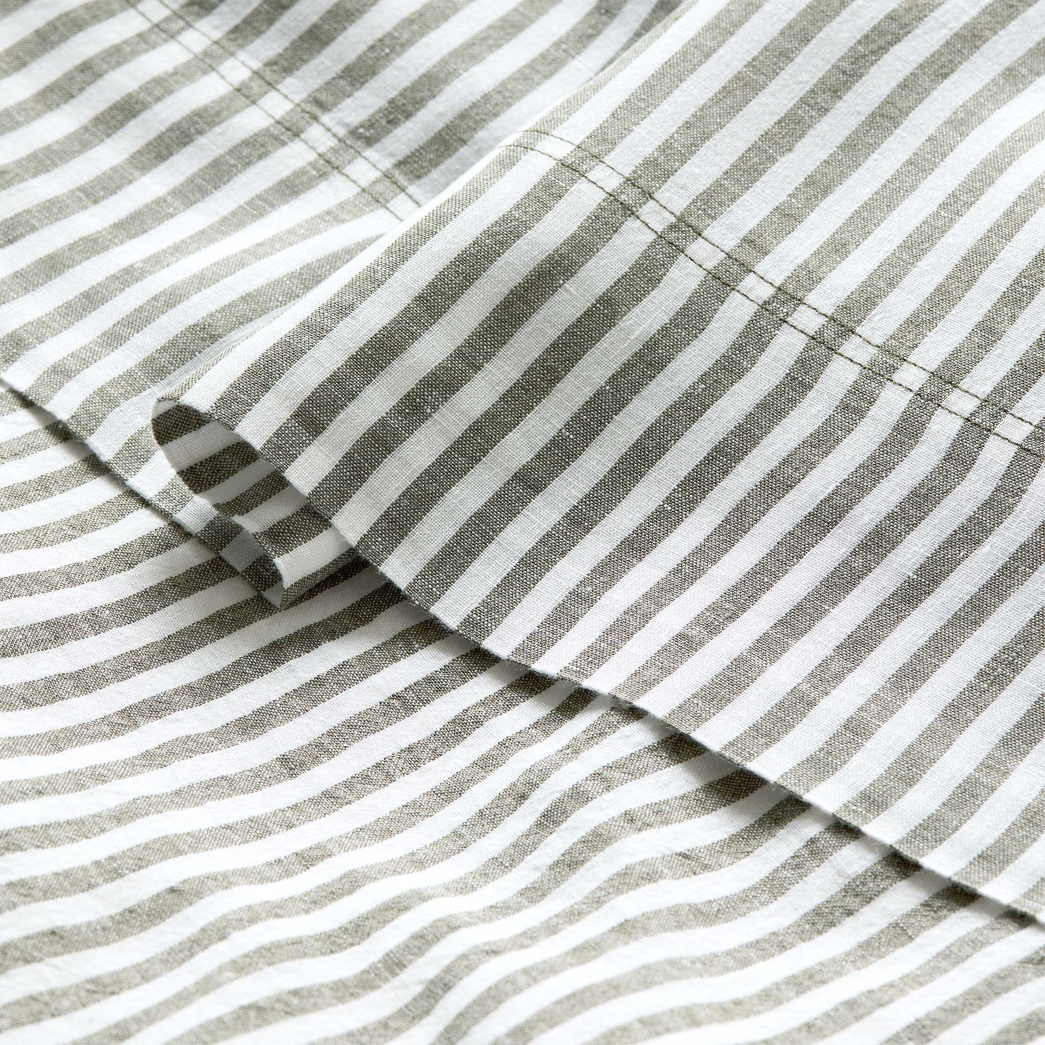 Washed European Linen Core Sheet Set P4