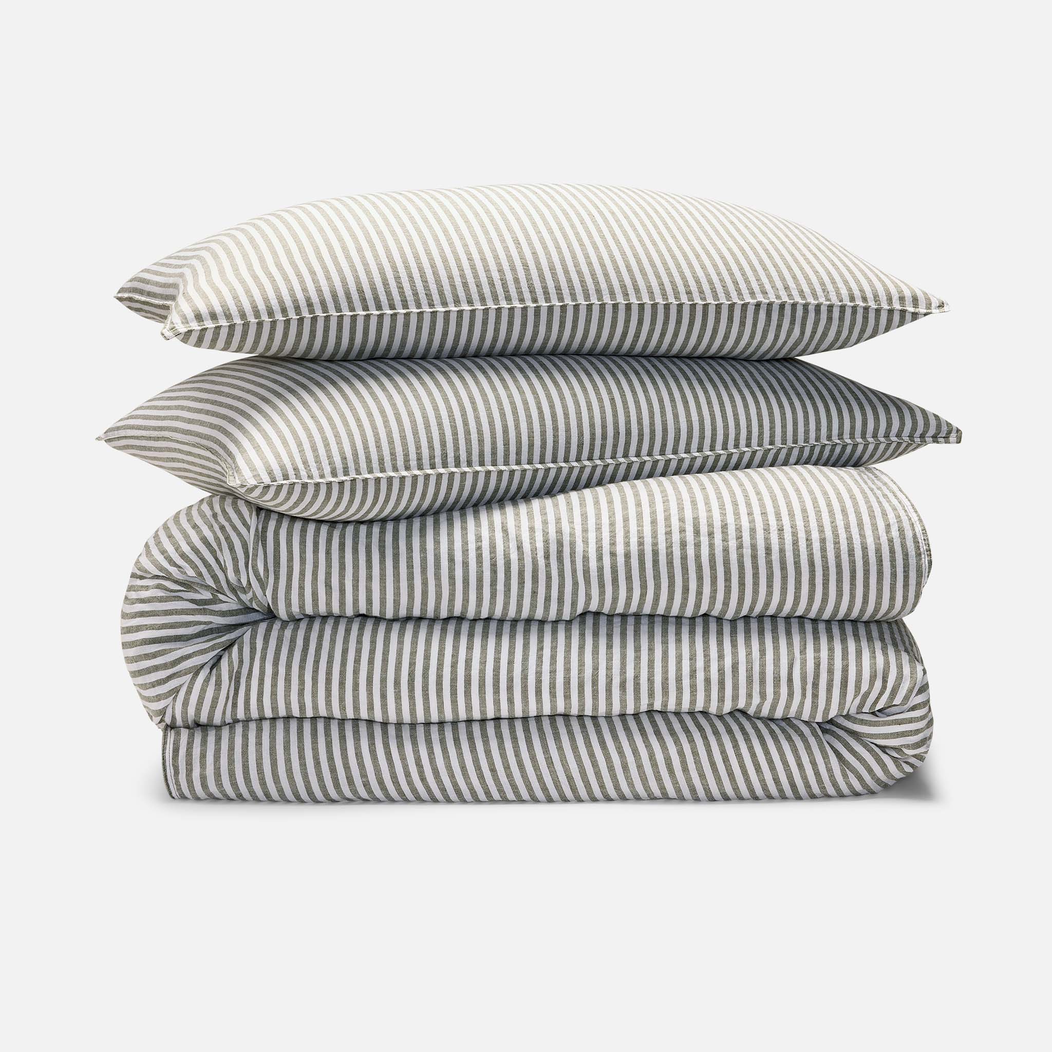 Washed European Linen Duvet Set Q0