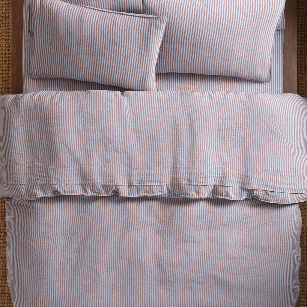 Washed European Linen Core Sheet Set P4