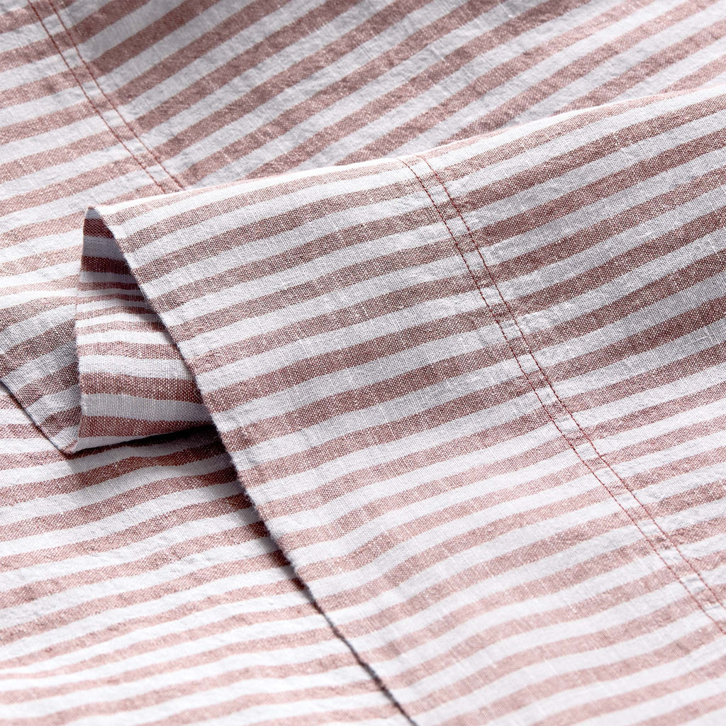 Washed European Linen Core Sheet Set P4