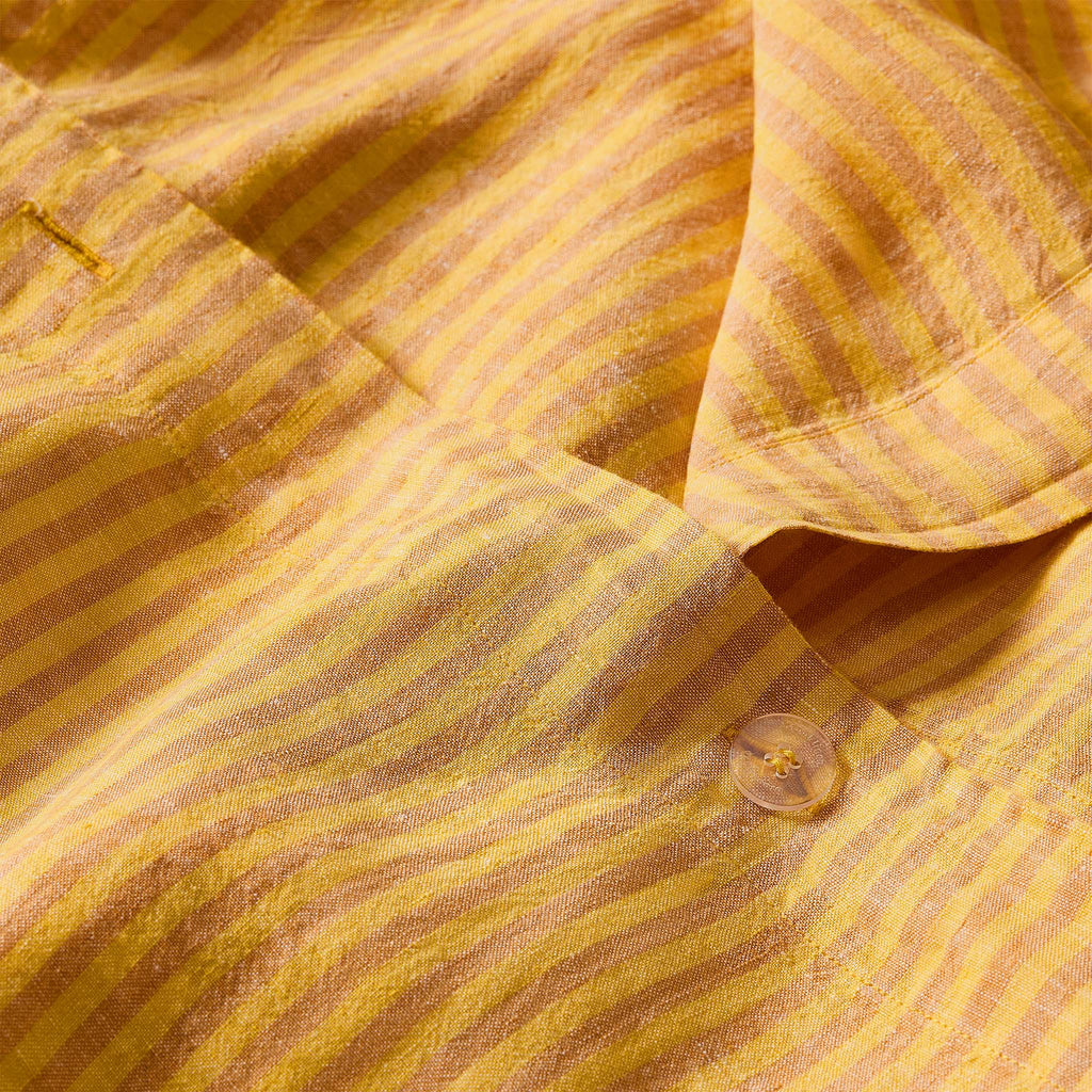 Washed European Linen Duvet Set Q0