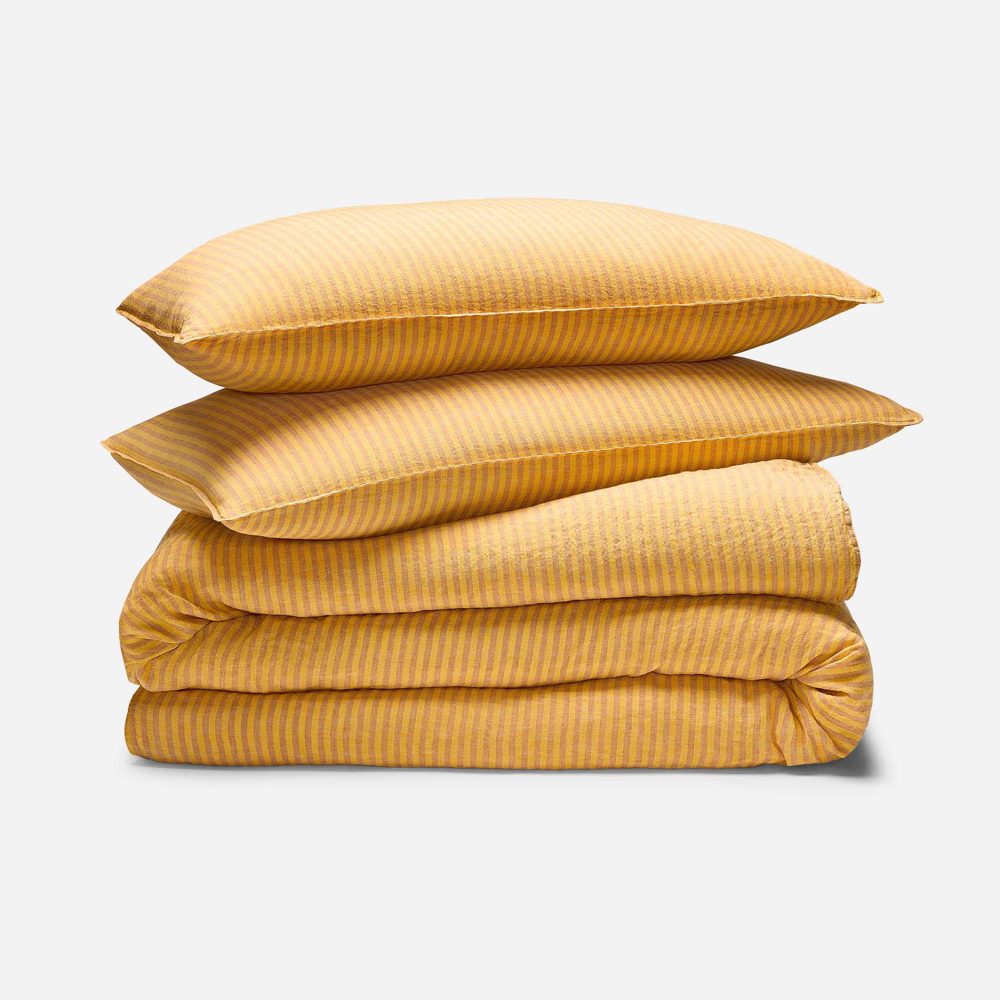 Washed European Linen Duvet Set Q0