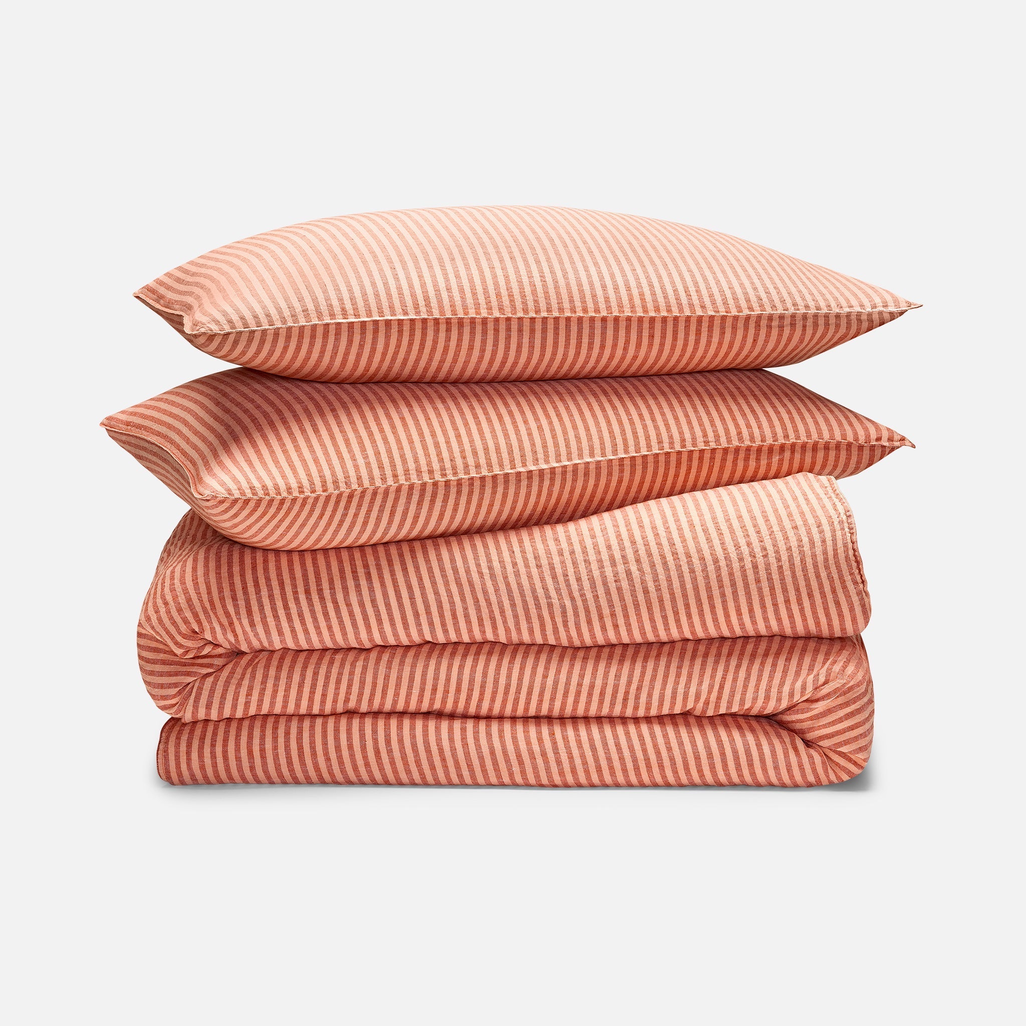 Washed European Linen Duvet Set Q0
