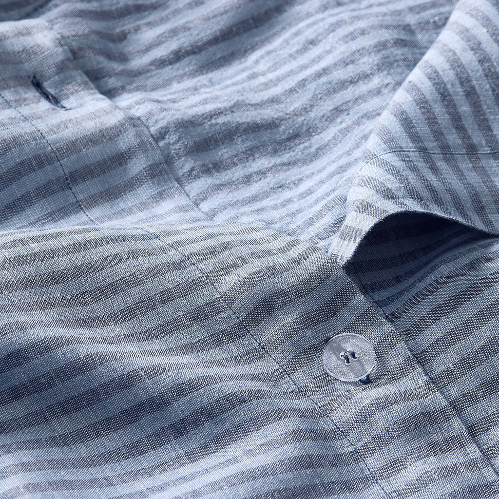 Washed European Linen Duvet Set Q0