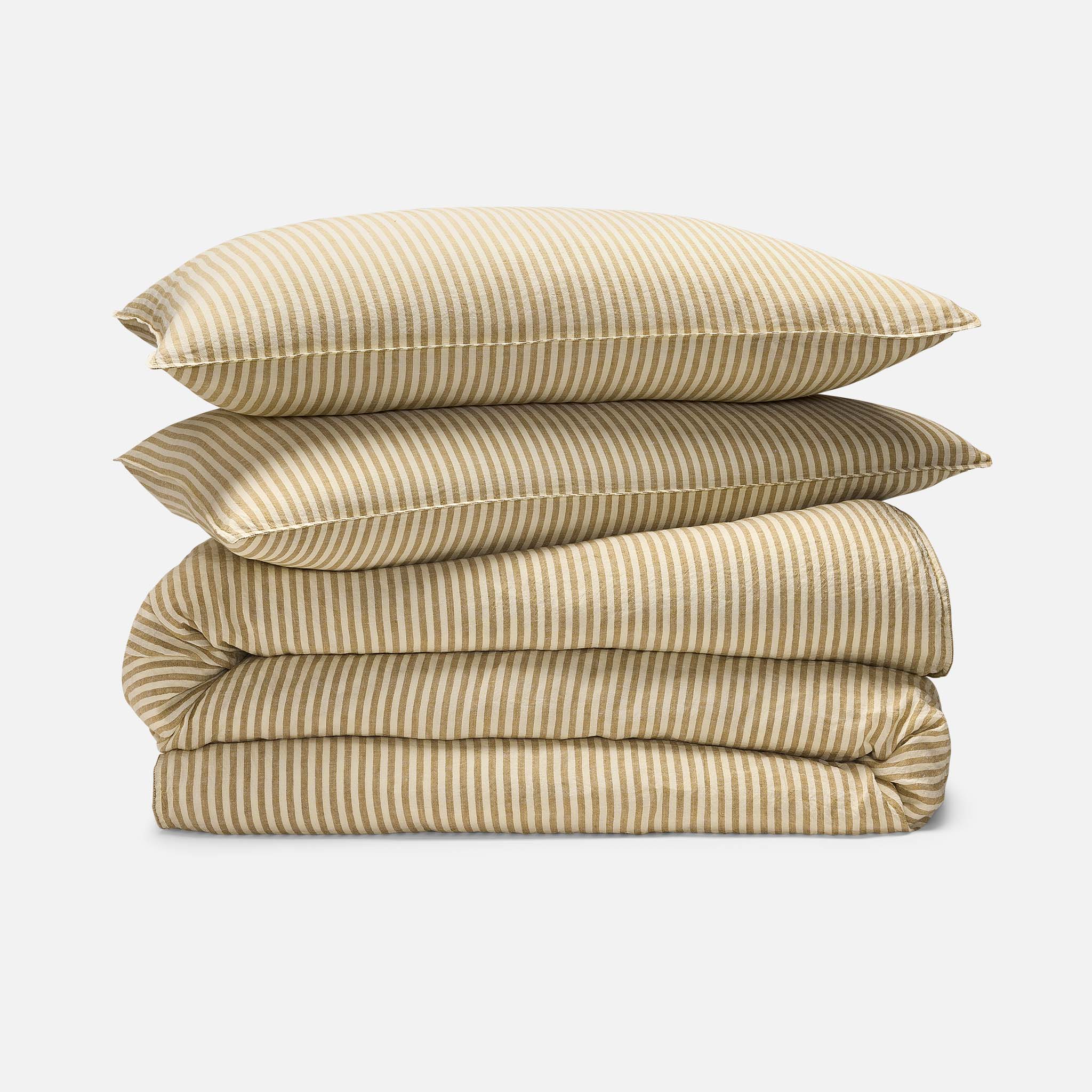 Washed European Linen Duvet Set Q0