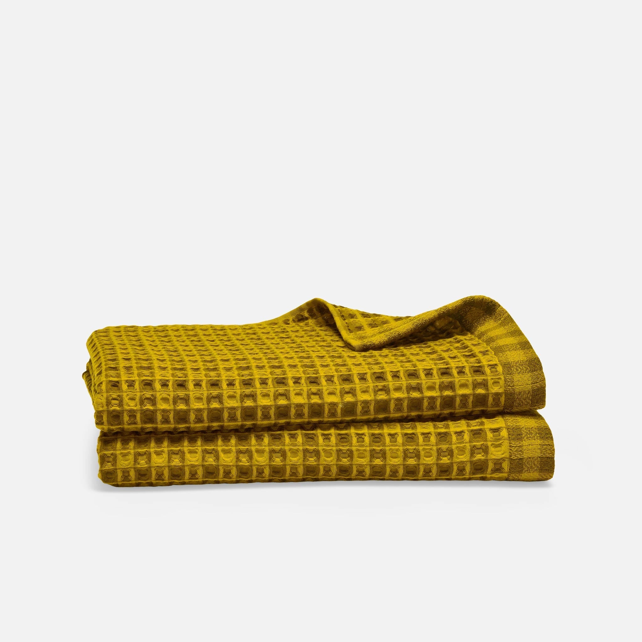 Dreamweave Waffle Bath Towels Set of 2 V4