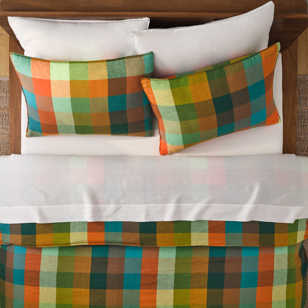 Washed European Linen Duvet Set Q0