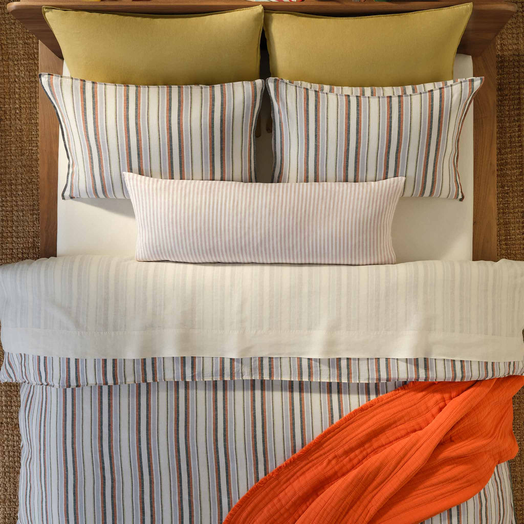 Washed European Linen Duvet Set Q0