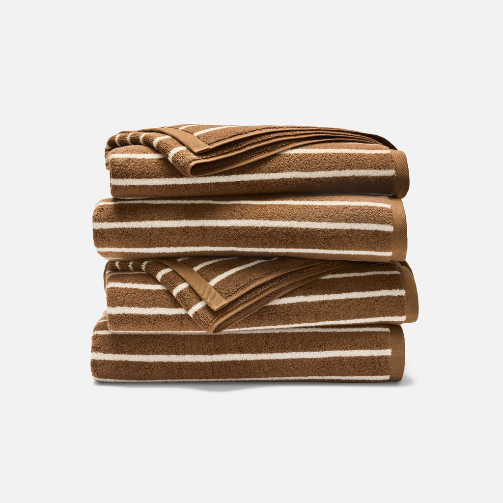 Super-Plush Set of 4 Bath Towel Bundle L9